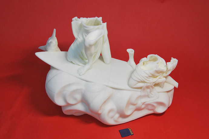 3D печать cкульптурной мастер-модели с обработкой