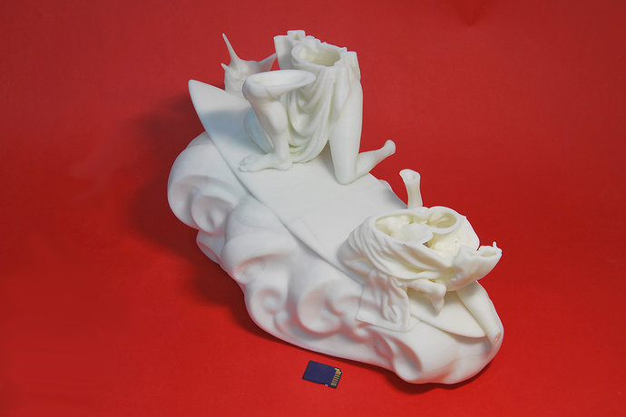 3D печать cкульптурной мастер-модели с обработкой