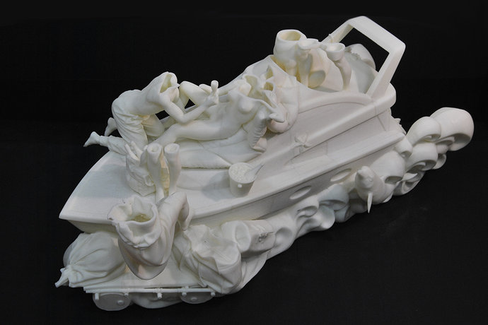 3д печать мастер модели скульптуры из пластика 
