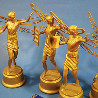 3D печать и покраска статуэток - наград