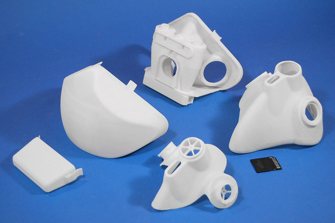 3D прототипирование фильтра-маски, 3д печать из пластика АБС 