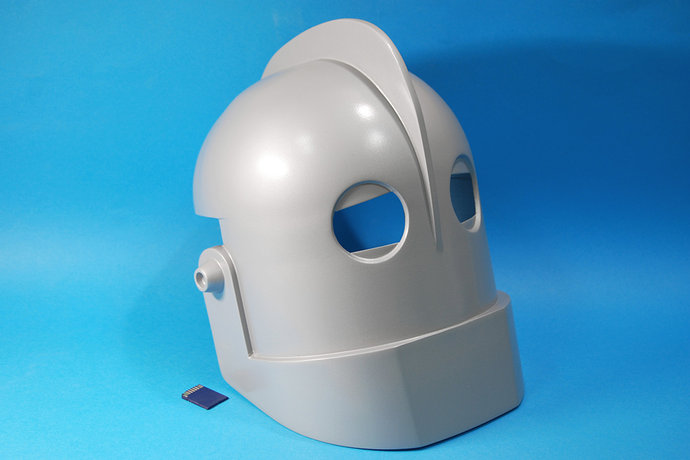 Создание шлема Iron Giant с помощью 3d печати