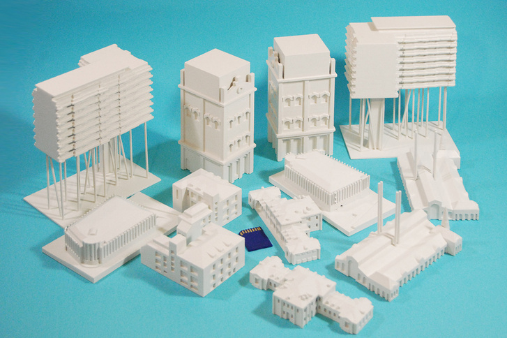 3D печать макетов зданий на 3Д принтере в Москве