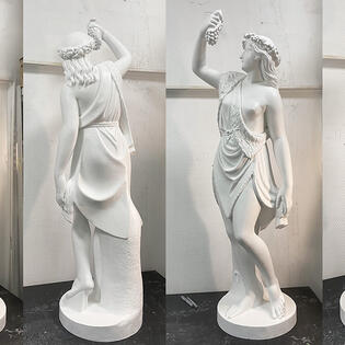 3д сканирование и 3д печать скульптуры Вакханки