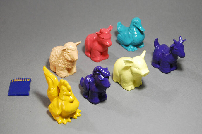 3D печать и покраска прототипов игрушек